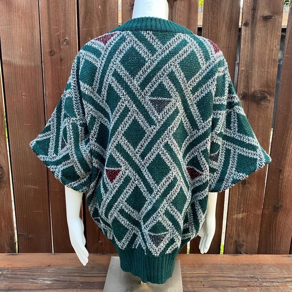 METROPOLITAN I Vintage Woven Flared Sleeve Sweater - Picture 3 of 8